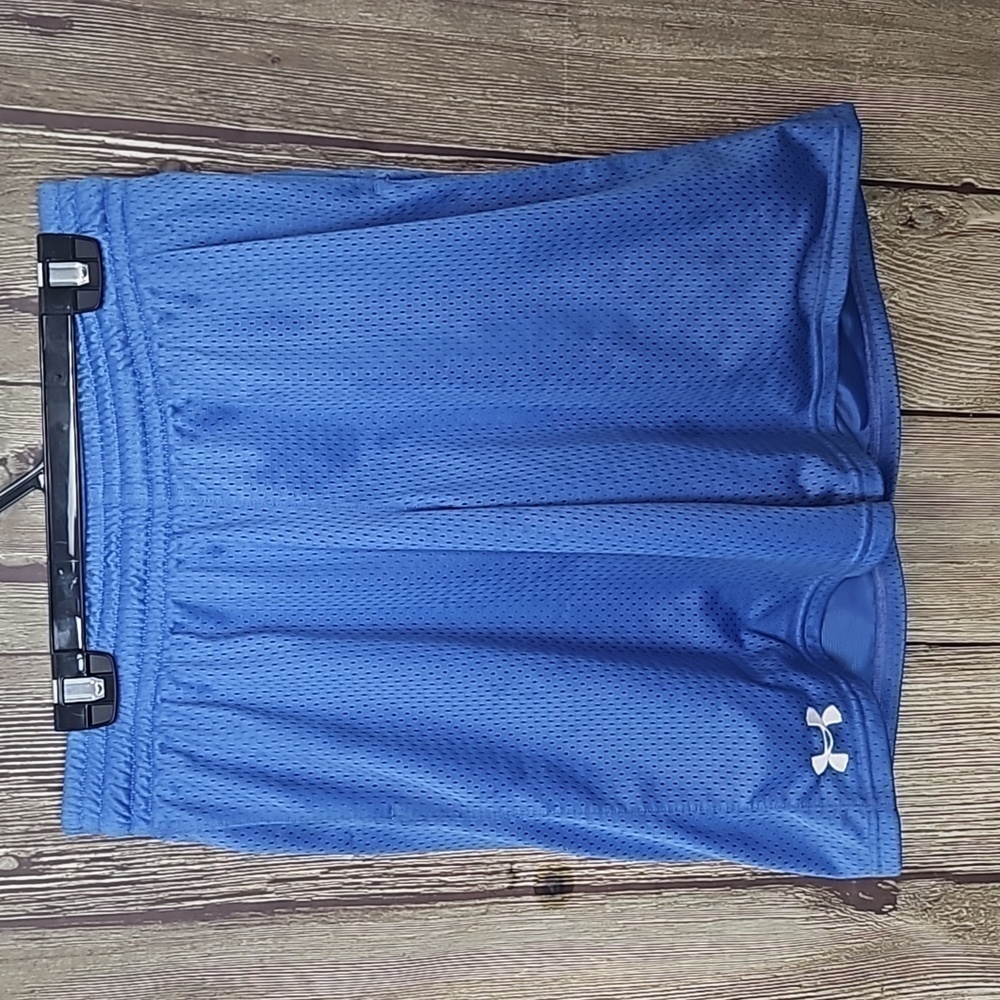 Under Armour Boys Basketball Shorts Size YXL Blue